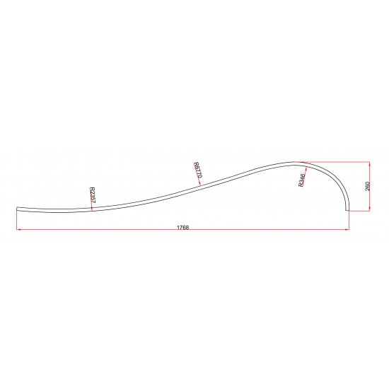 Tirkapsan Curve Product Code 106 Tirkapsan Curve Product Code 106