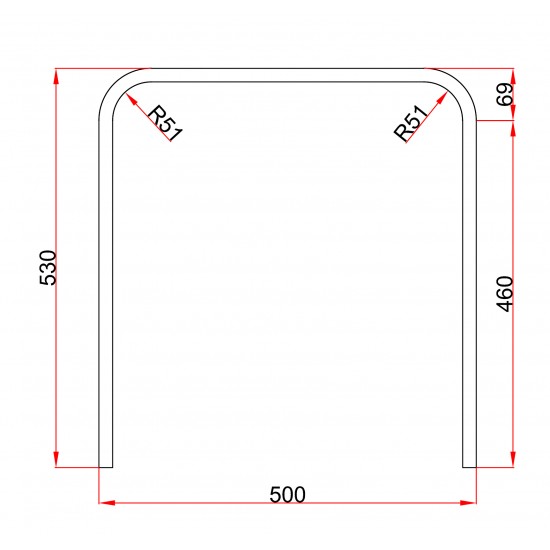 Tirkapsan Curve Product Code 114 Tirkapsan Curve Product Code 114