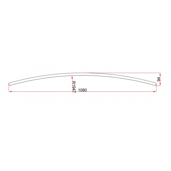 Tirkapsan Curve Product Code 119 Tirkapsan Curve Product Code 119