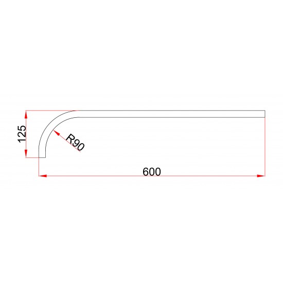 Tirkapsan Curve Product Code 142 Tirkapsan Curve Product Code 142