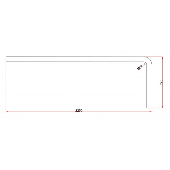 Tirkapsan Curve Product Code 143 Tirkapsan Curve Product Code 143
