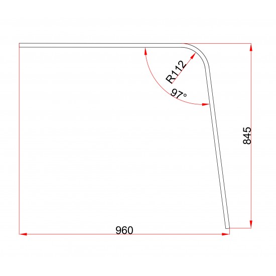 Tirkapsan Curve Product Code 150 Tirkapsan Curve Product Code 150