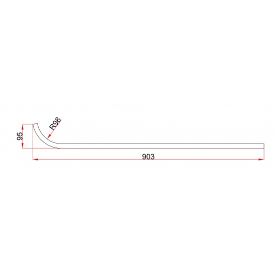 Tirkapsan Curve Product Code 158 Tirkapsan Curve Product Code 158
