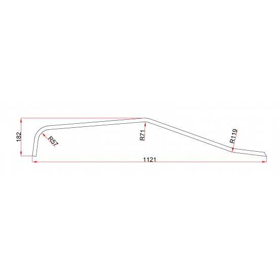 Tirkapsan Curve Product Code 176
