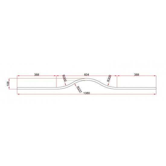 Tirkapsan Curve Product Code 202 Tirkapsan Curve Product Code 202