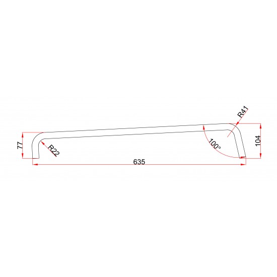 Tirkapsan Curve Product Code 204 Tirkapsan Curve Product Code 204
