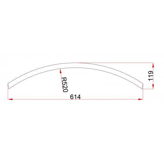 Tirkapsan Curve Product Code 214 Tirkapsan Curve Product Code 214