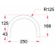 Tirkapsan Curve Product Code 131 Tirkapsan Curve Product Code 131